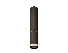 Комплект подвесного светильника Ambrella light Techno Spot XP6323001 SBK/PSL черный песок/серебро полированное (A2302,C6356,A2060,C6323,N6132)