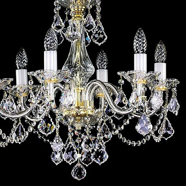 Подвесная люстра Artglass Tiffani VI. CE Фото № 2