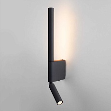 Настенный светодиодный светильник Elektrostandard Sarca LED черный 4000К 40111/LED a063692 2