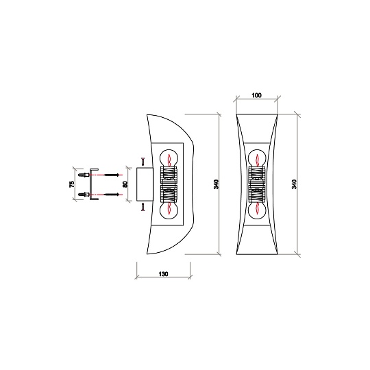 Бра Vele Luce Hellion VL5704W02 Фото № 5