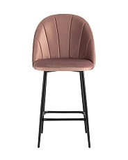 Полубарный стул Stool Group Логан велюр пыльно-розовый AV 413-B15-08(PP) 2