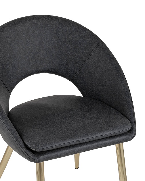 Кухонный стул Stool Group Кензи экокожа темно-серый KENZIE PU GREY изображение 7 Кухонный стул Stool Group Кензи экокожа темно-серый KENZIE PU GREY Фото № 7