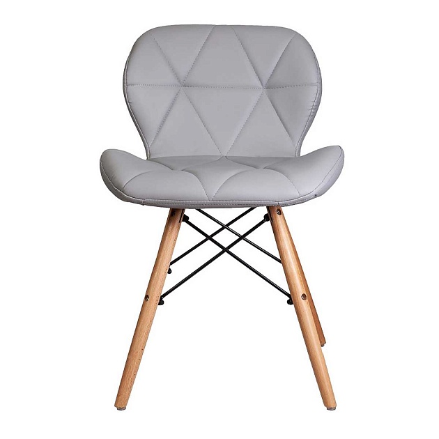 Кухонный стул AksHome Colin серый, экокожа 63133 Фото № 3