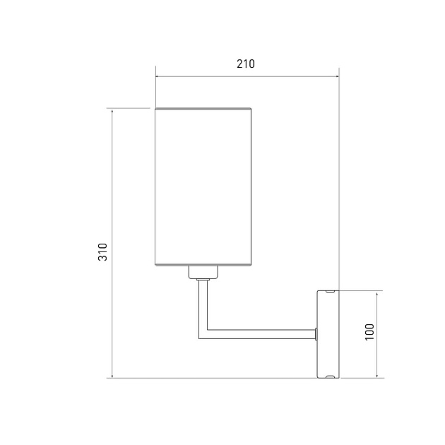 Бра Eurosvet Soffio 60134/1 никель Фото № 3