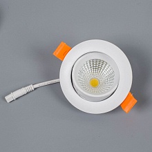 Встраиваемый светодиодный светильник Citilux Каппа CLD0057W 1