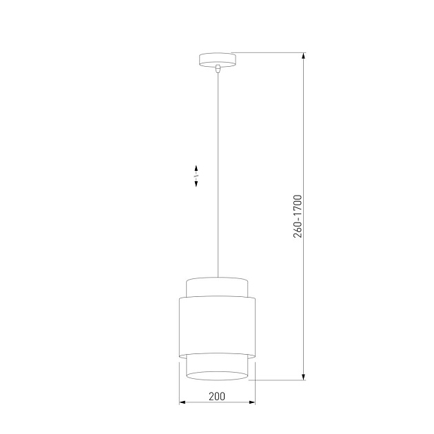 Подвесной светильник TK Lighting 6528 Boho White Фото № 2