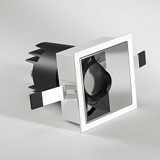 Встраиваемый светодиодный светильник Elektrostandard Inline 25091/LED 10W 3000K белый/хром a064615 4