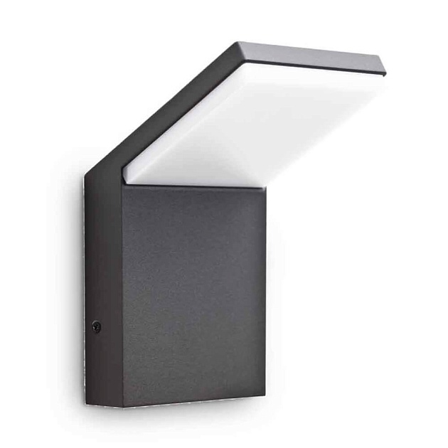 Уличный настенный светодиодный светильник Ideal Lux Style Ap Antracite 4000K 209845 Фото № 1