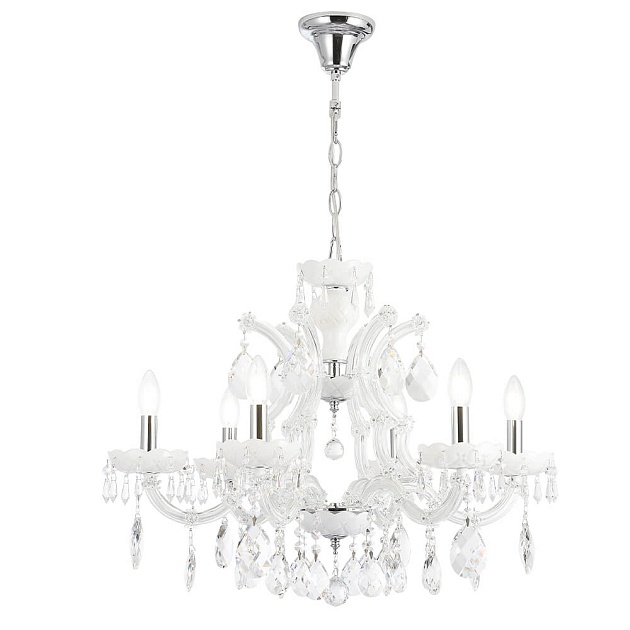Подвесная люстра Crystal Lux Blanca Re SP6 изображение 1 Подвесная люстра Crystal Lux Blanca Re SP6 Фото № 1