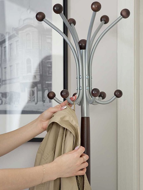 Напольная вешалка Мебелик Д 1 Лайт 007787 изображение 11 Напольная вешалка Мебелик Д 1 Лайт 007787 Фото № 11