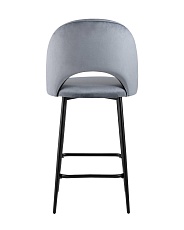 Полубарный стул Stool Group Меган велюр серый AV 415-H14-08(PP) 3