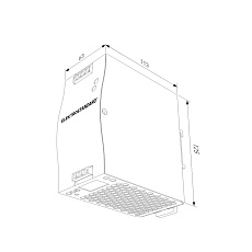 Блок питания Elektrostandard Slim Magnetic 240W 48V IP20 95068/00 a072610 1