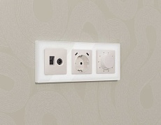 Лицевая панель AMBRELLA VOLT ALFA AP2057 2