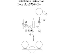 Бра Kink Light Сида бронза 07504-2,02 1