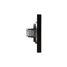 Розетка STRONG компьютерная RJ45 кат6 с/у антрацит KRANZ KR-78-0724-5 4