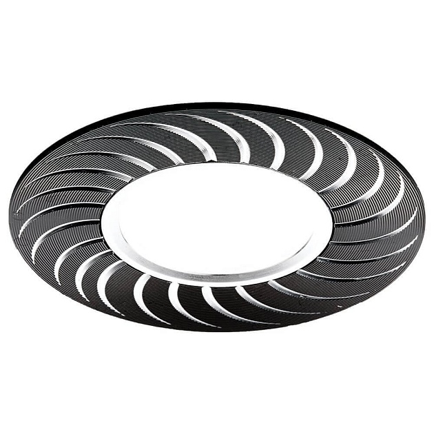 Встраиваемый светильник Ambrella light Classic A720 BK/AL Фото № 1