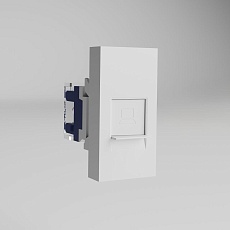 Модульная розетка Ethernet RJ-45 Werkel белый W1281101 4690389211751