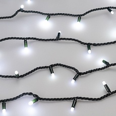 Уличная светодиодная гирлянда Ardecoled нить 230V белый ARD-String-Pro-1000-Green-100Led-Milk-Pulse White 031664 1