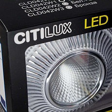 Встраиваемый светодиодный светильник Citilux Дзета CLD042W1 4