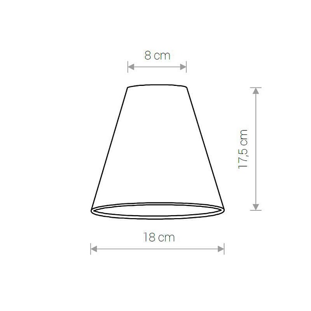 Абажур Nowodvorski Cameleon Cone S 8503 фото 2