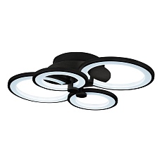 Потолочная светодиодная люстра iLedex Ring A001/4 MBK 2