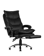 Кресло руководителя TopChairs Alpha черное D-401 black 1