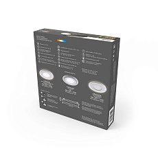 Встраиваемый светодиодный светильник Gauss Backlight Bubbles с подсветкой BL314 2