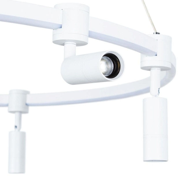 Подвесная светодиодная люстра Arte Lamp Ring A2186SP-1WH Фото № 2
