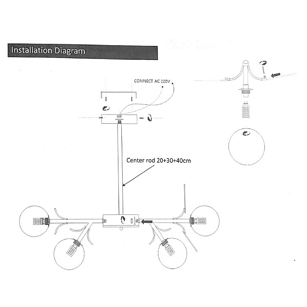 Подвесная люстра Imperium Loft Matisse 167127-26 Фото № 10