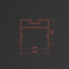 Универсальный профиль Flexy для изготовления накладных подвесных и встраиваемых световых линий и светильников 2861 SVET 30 1