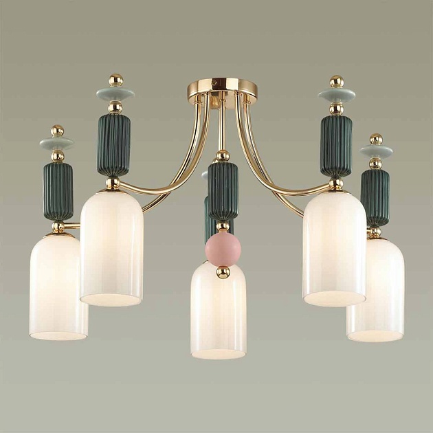 Потолочная люстра Odeon Light Classic Candy 4861/5C ⚡ — купить с ...