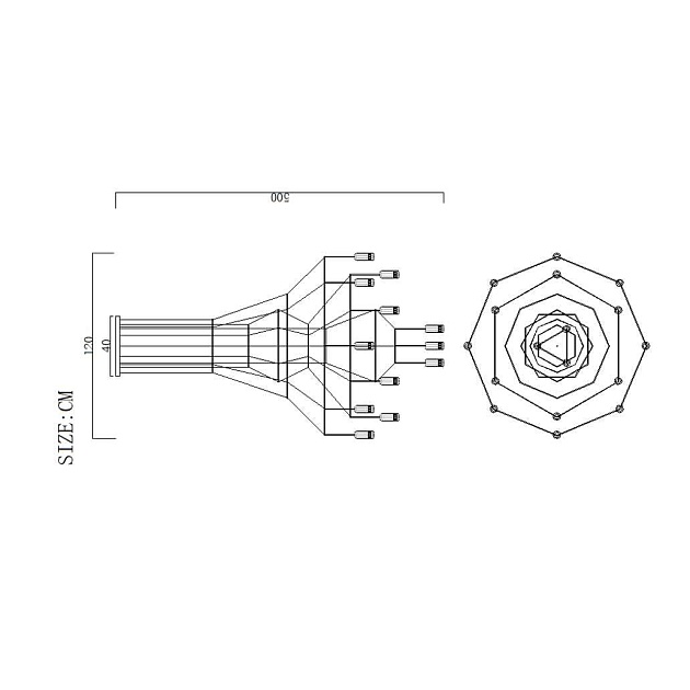 Подвесная люстра Imperium Loft Vibia Wireflow 75118-22 изображение 6 Подвесная люстра Imperium Loft Vibia Wireflow 75118-22 Фото № 6