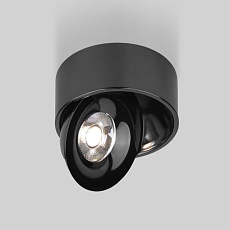 Накладной светодиодный светильник Elektrostandard Glide 25100/Led черный жемчуг a059330 2
