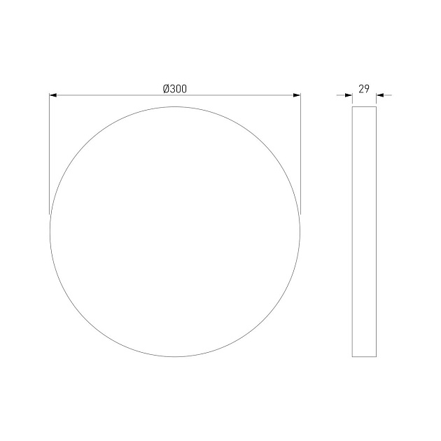 Потолочный светодиодный светильник TK Lighting 18797 Aqua CCT+DIM IP54 изображение 2 Потолочный светодиодный светильник TK Lighting 18797 Aqua CCT+DIM IP54 Фото № 2