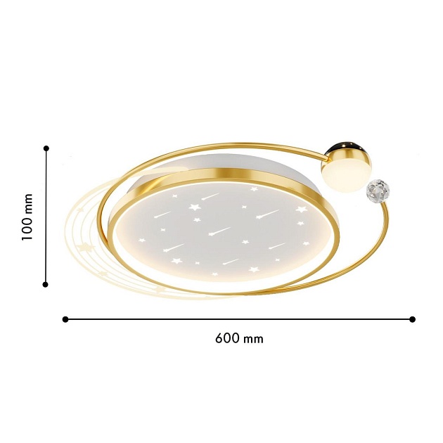 Потолочный светильник F-Promo 4743-5C изображение 6 Потолочный светильник F-Promo 4743-5C Фото № 6