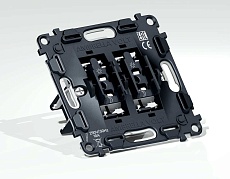 Механизм 2-клавишного выключателя с самовозвратом 10A-250V Ambrella Volt QUANT VM129 1