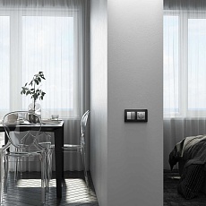 Перекрестный переключатель двухклавишный Werkel W1123008 4690389182181 1