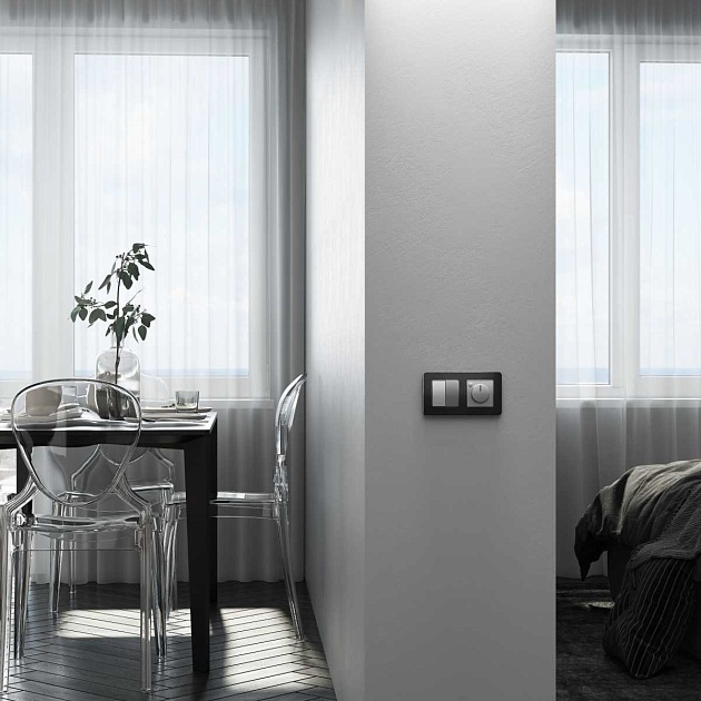 Перекрестный переключатель двухклавишный Werkel W1123008 4690389182181 изображение 2 Перекрестный переключатель двухклавишный Werkel W1123008 4690389182181 Фото № 2