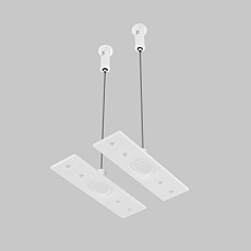 Комплектующие для накладной трековой системы Voltega Эксилайт / Exilight VGL034SW-2W 2