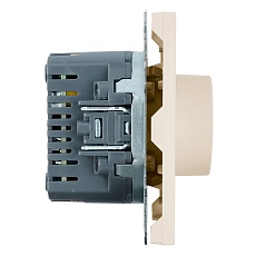 Терморегулятор механический (механизм) Stekker 230В 3500Вт Эмили RSW00-5120-08 кашемир soft touch 50715 4