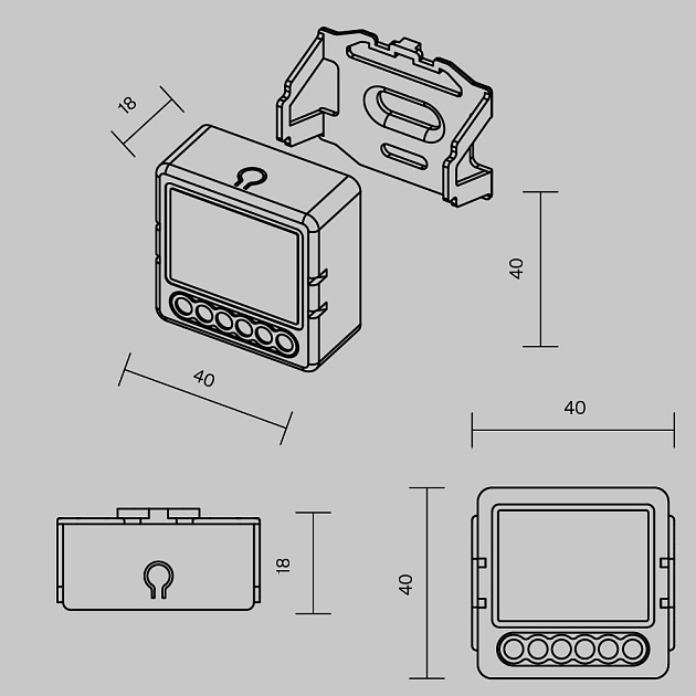 Wi-Fi выключатель двухканальный (без нуля) Maytoni Technical Smart home MSN002 изображение 2 Wi-Fi выключатель двухканальный (без нуля) Maytoni Technical Smart home MSN002 Фото № 2
