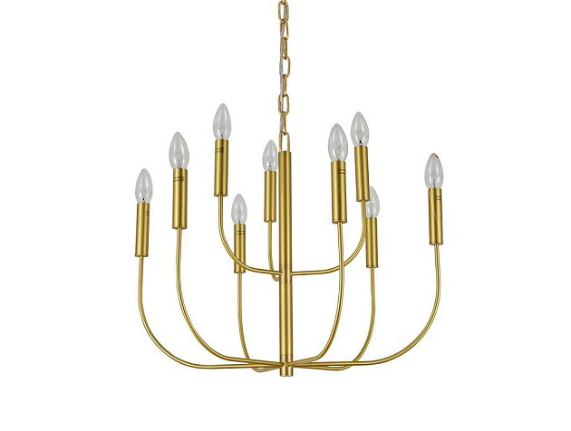 Люстра NEWPORT 34909/C brass Фото № 1