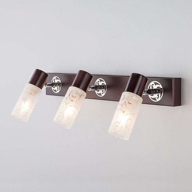 Спот Eurosvet 21130/3 хром/венге изображение 1 Спот Eurosvet 21130/3 хром/венге Фото № 1