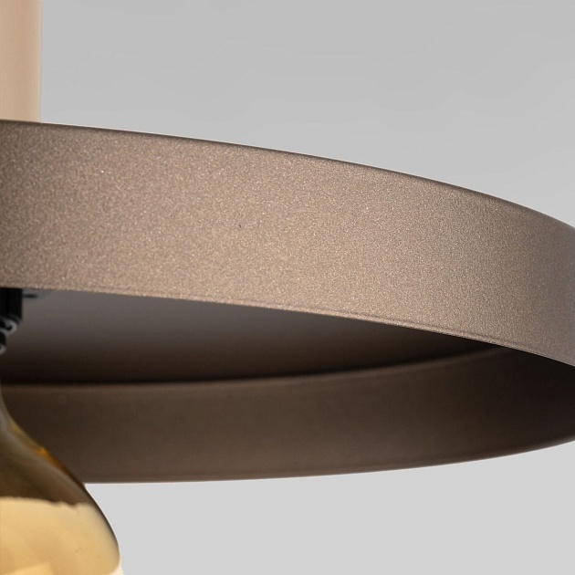 Подвесной светильник TK Lighting 10757 Sila Sabia Brown Фото № 4