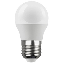 Лампа светодиодная REV G45 Е27 9W 2700K теплый свет шар 32408 9 1