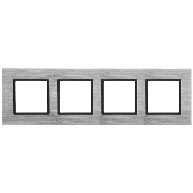Рамка 4-постовая ЭРА Elegance 14-5204-41 Б0034563 Фото № 2