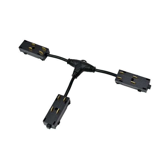 Коннектор Т-образный Denkirs Smart Hide TR2115-BK Фото № 1