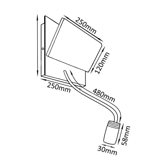 Бра Crystal Lux CLT 226W250USB WH фото 3