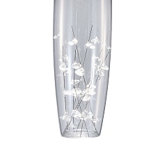 Подвесной светодиодный светильник Indigo Tesoro 11063/1P Clear V000138L 1