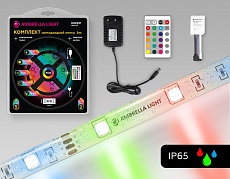 Светодиодная влагозащищенная лента Ambrella Light 7,2W/m 30LED/m 5050SMD RGB 5M GS2501